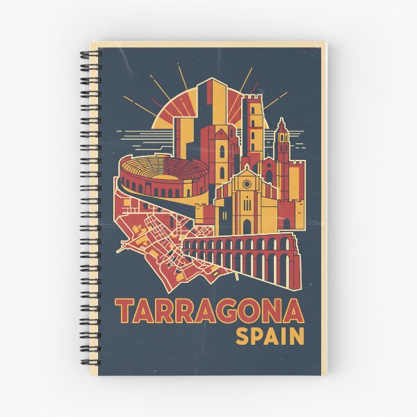 Item preview, Tarragona Spain 1950s Vintage Travel Tourism designed and sold by TravelersGems.