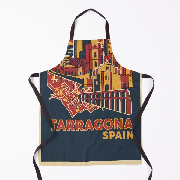 Item preview, Tarragona Spain 1950s Vintage Travel Tourism designed and sold by TravelersGems.