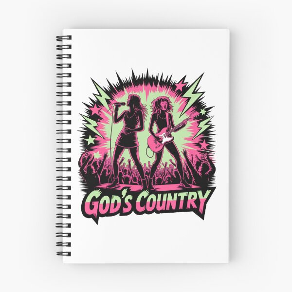 Item preview, God's Country Punk Duo Concert Art designed and sold by LukaRealm.