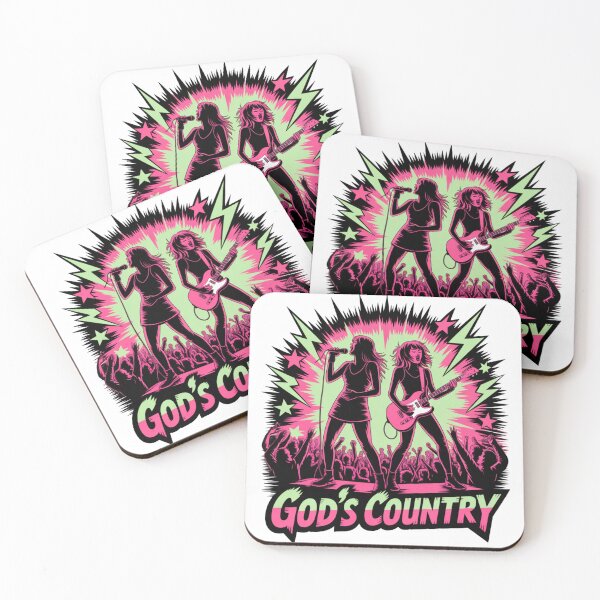 Item preview, God's Country Punk Duo Concert Art designed and sold by LukaRealm.