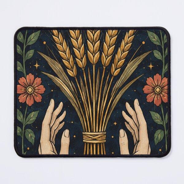 Item preview, Virgo Zodiac Tarot Card V2 Illustration designed and sold by AHOK-lab.