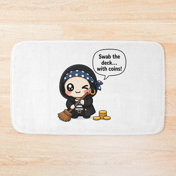 Item preview, Tiny Pirate – Swab the Deck with Coins! designed and sold by Icareis-Studios.