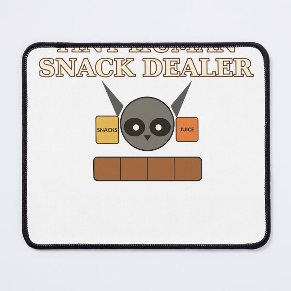 Item preview, Tiny Human Snack Dealer — Funny Owl Parent Humor Design designed and sold by Cozy Oddities Studio.