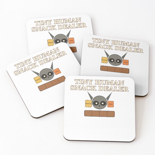 Item preview, Tiny Human Snack Dealer — Funny Owl Parent Humor Design designed and sold by Cozy Oddities Studio.