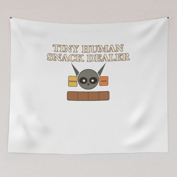 Item preview, Tiny Human Snack Dealer — Funny Owl Parent Humor Design designed and sold by Cozy Oddities Studio.