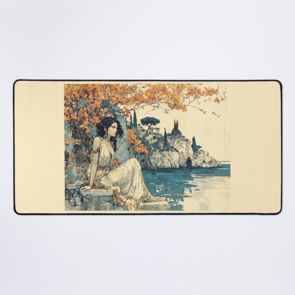 Item preview, Vintage Mediterranean Muse designed and sold by Banal25.