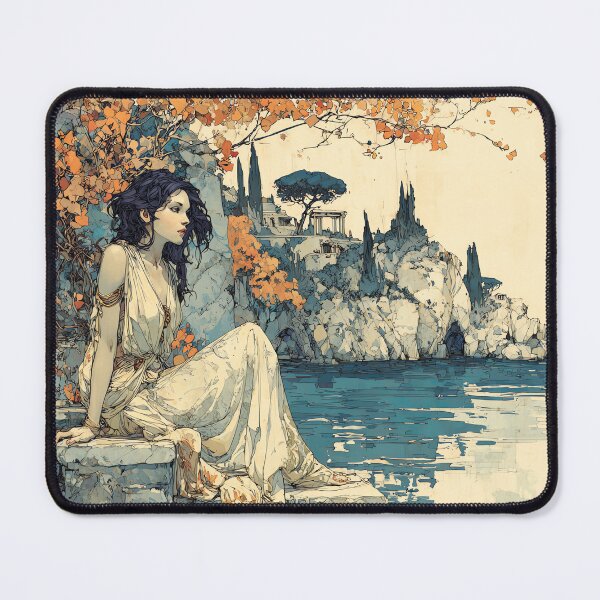 Item preview, Vintage Mediterranean Muse designed and sold by Banal25.