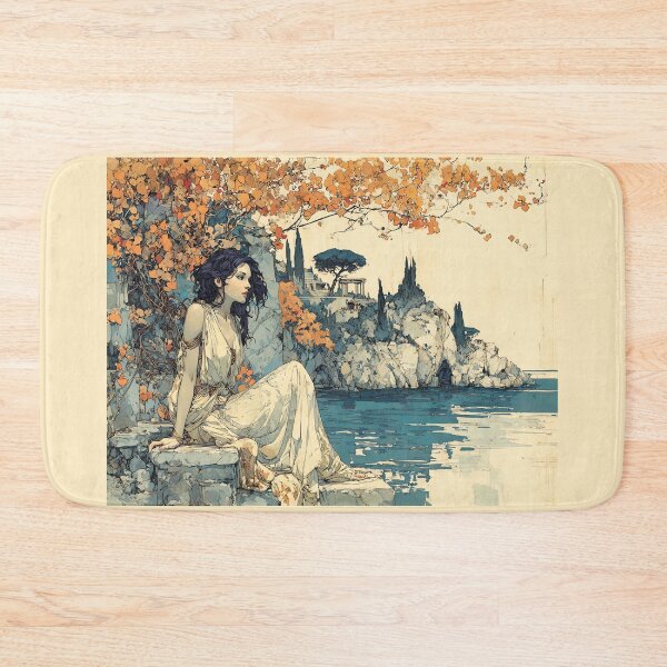 Item preview, Vintage Mediterranean Muse designed and sold by Banal25.