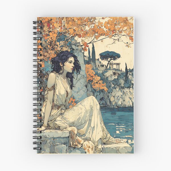 Item preview, Vintage Mediterranean Muse designed and sold by Banal25.