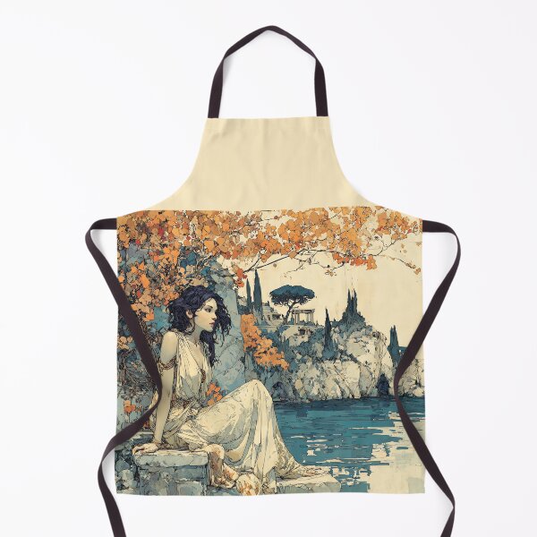 Item preview, Vintage Mediterranean Muse designed and sold by Banal25.