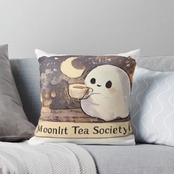 Item preview, Moonlit Tea Society Cute Ghost designed and sold by GUINewAlex.
