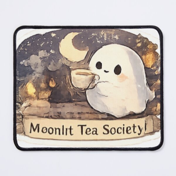 Item preview, Moonlit Tea Society Cute Ghost designed and sold by GUINewAlex.