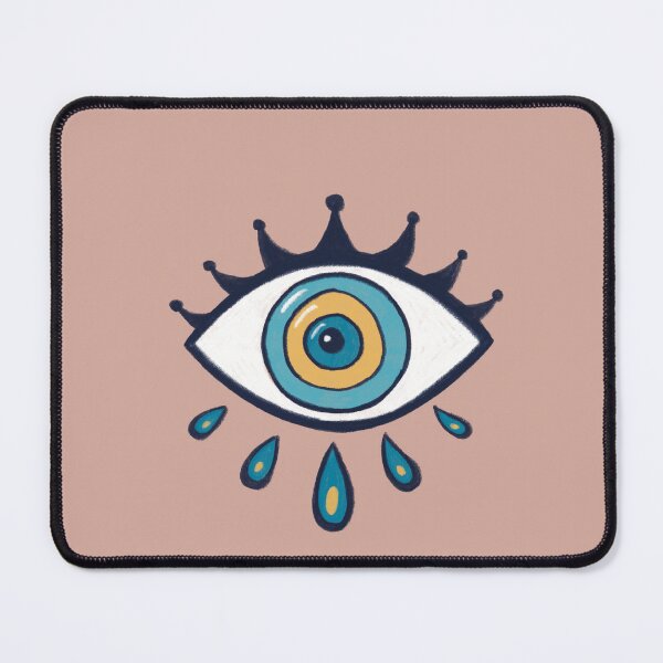 Item preview, Evil Eye - Protection Symbol Amulet Lash designed and sold by Mystic Eye Loom Studio .