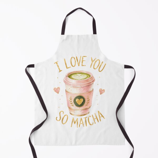 Item preview, I Love You So Matcha | Cute Matcha Lover Watercolor Aesthetic Design designed and sold by Ioanna-Studio.