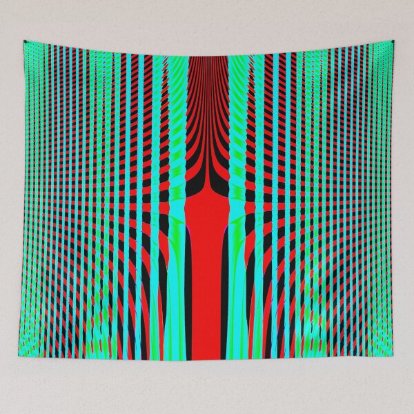Item preview, Abstract Pattern "The Orange Pen"  designed and sold by Gluecknika.