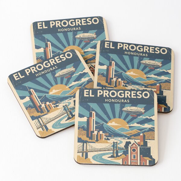 Item preview, El Progreso Honduras 1950s Vintage Travel Tourism designed and sold by TravelersGems.