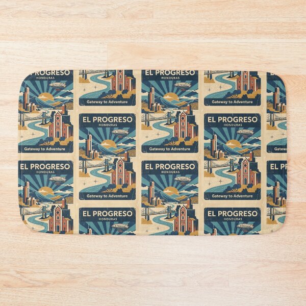 Item preview, El Progreso Honduras 1950s Vintage Travel Tourism designed and sold by TravelersGems.