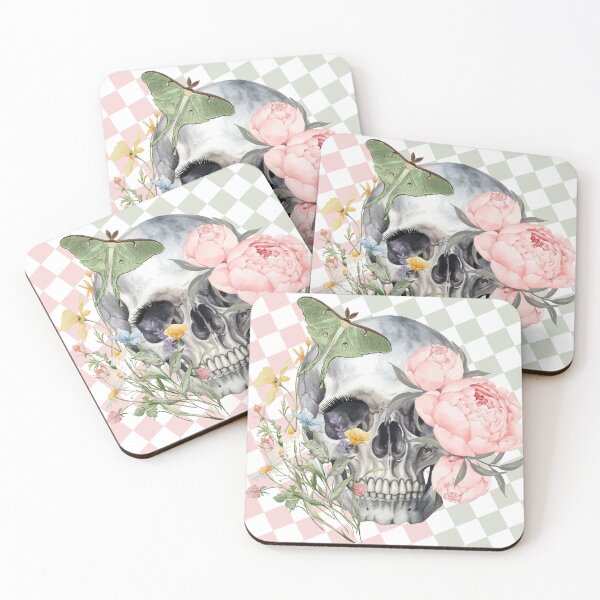 Item preview, Floral Skull designed and sold by MrsGGallery.
