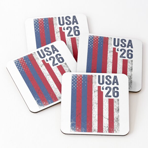 Item preview, USA 2026 Soccer Vintage Flag Football Fan designed and sold by _ZENTAY_.