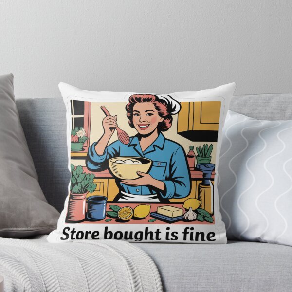 Item preview, Store Bought Is Fine Kitchen Cook Art designed and sold by LukaRealm.