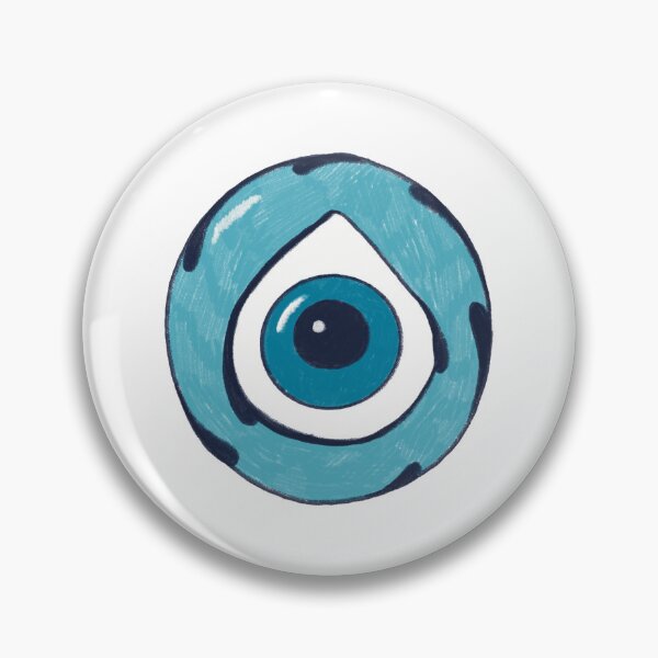 Item preview, Evil Eye - Protection Symbol Amulet Beads designed and sold by Mystic Eye Loom Studio .