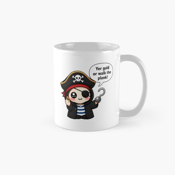 Item preview, Tiny Pirate – Yer Gold or Walk the Plank! designed and sold by Icareis-Studios.