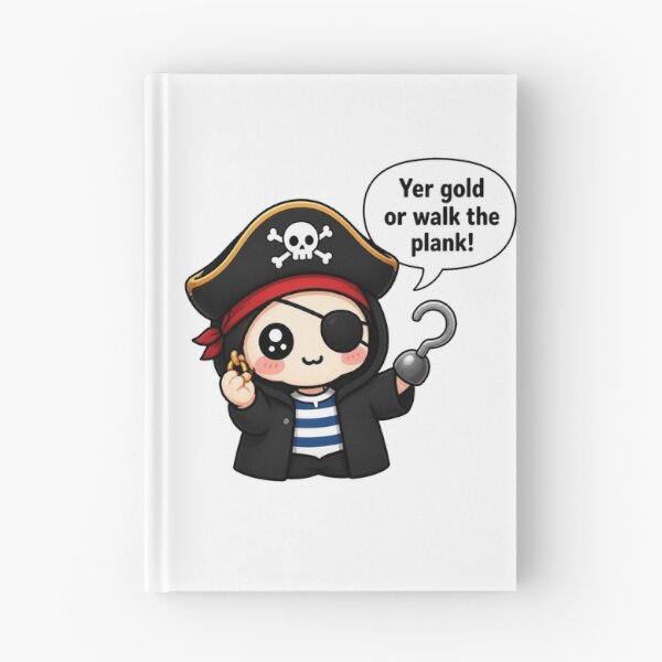 Item preview, Tiny Pirate – Yer Gold or Walk the Plank! designed and sold by Icareis-Studios.