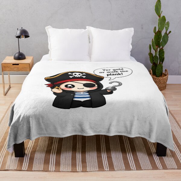 Item preview, Tiny Pirate – Yer Gold or Walk the Plank! designed and sold by Icareis-Studios.