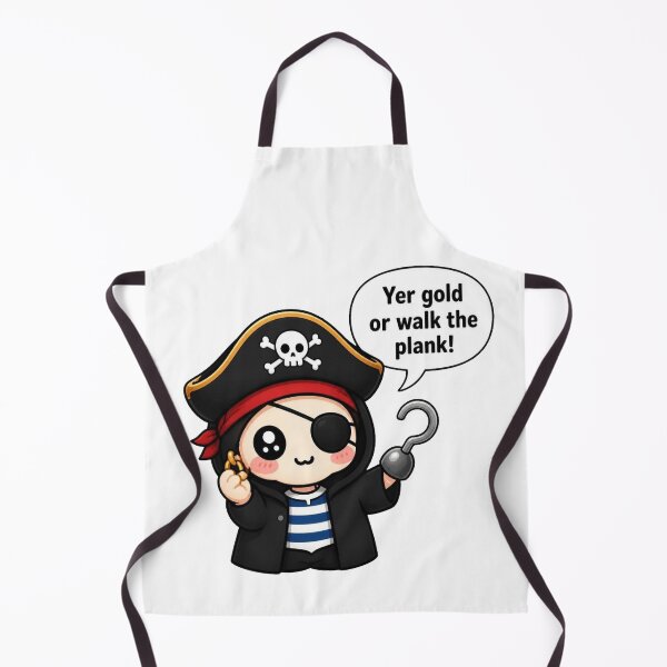 Item preview, Tiny Pirate – Yer Gold or Walk the Plank! designed and sold by Icareis-Studios.