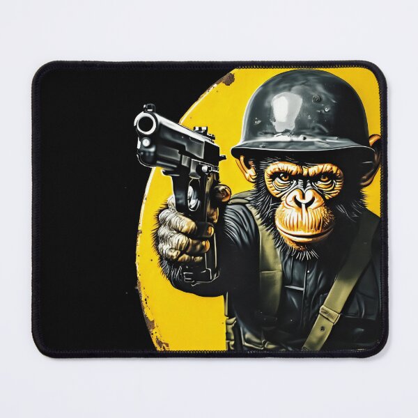 Item preview, monkey gun man designed and sold by aliraweb.