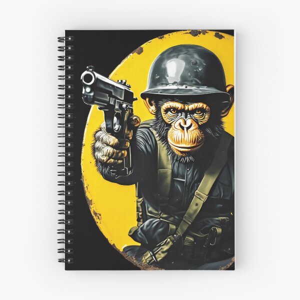 Item preview, monkey gun man designed and sold by aliraweb.
