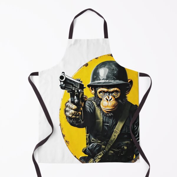 Item preview, monkey gun man designed and sold by aliraweb.