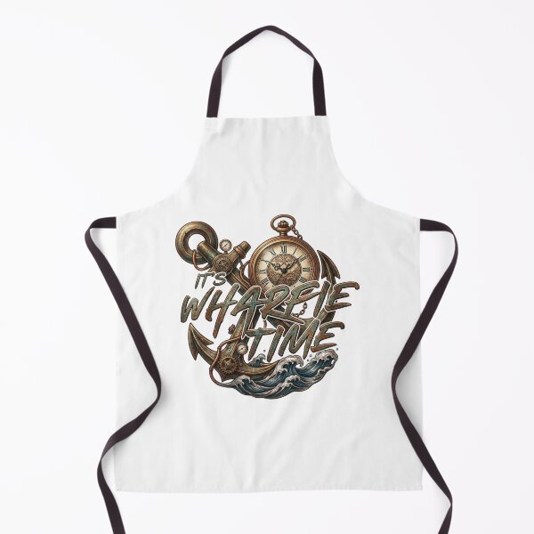 Item preview, Wharfie Time Nautical Steampunk Anchor Clock designed and sold by Nova Blend.