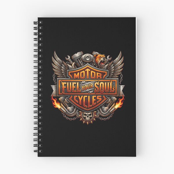Item preview, Harley Davidson Fuel Your Soul Vintage Motorcycle Graphic designed and sold by enzoade.