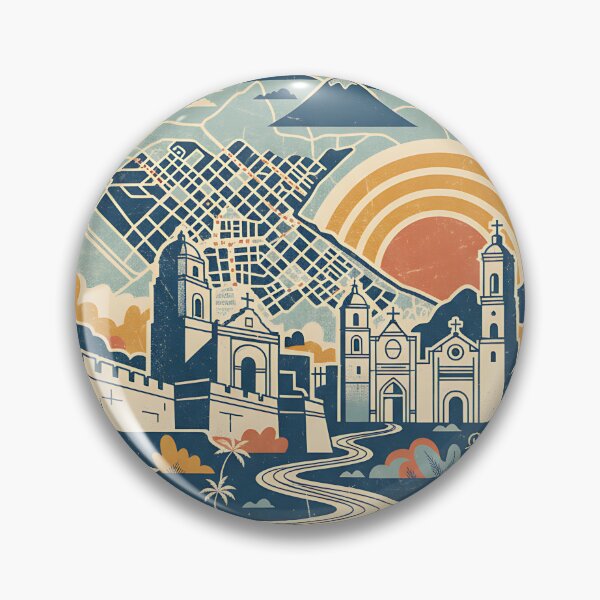 Item preview, Gracias Honduras 1950s Vintage Travel Tourism designed and sold by TravelersGems.