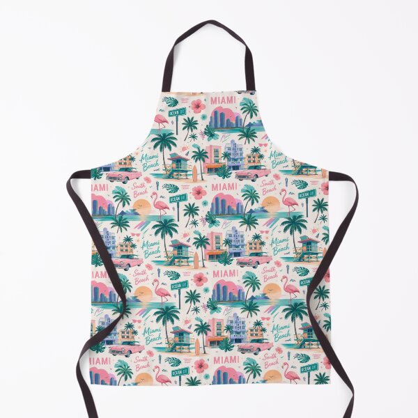 Item preview, Miami Beach Tropical Sunset Pattern designed and sold by piketo.