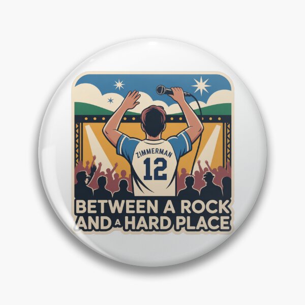 Item preview, Between Rock Hard Place Country Concert Art designed and sold by LukaRealm.