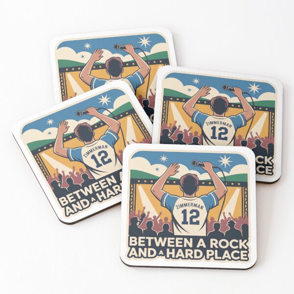 Item preview, Between Rock Hard Place Country Concert Art designed and sold by LukaRealm.
