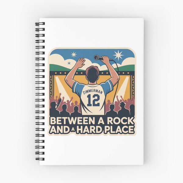 Item preview, Between Rock Hard Place Country Concert Art designed and sold by LukaRealm.