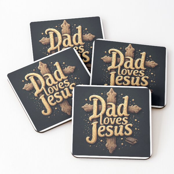 Item preview, Dad loves Jesus designed and sold by Jsw-speedartja.