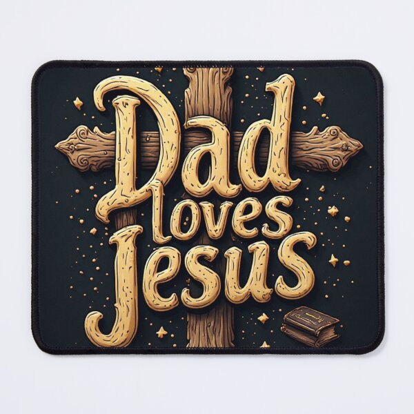 Item preview, Dad loves Jesus designed and sold by Jsw-speedartja.