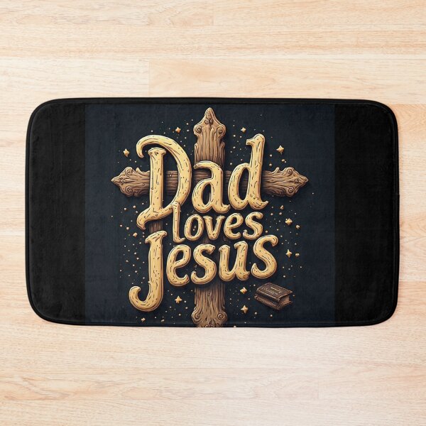 Item preview, Dad loves Jesus designed and sold by Jsw-speedartja.
