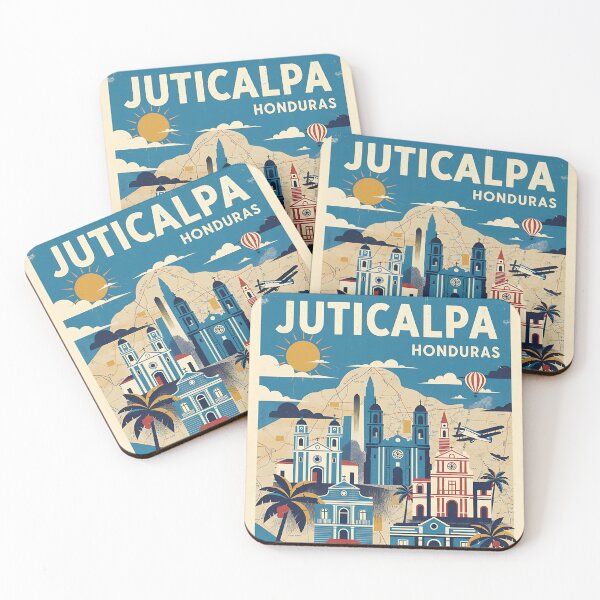 Item preview, Juticalpa Honduras 1950s Vintage Travel Tourism designed and sold by TravelersGems.