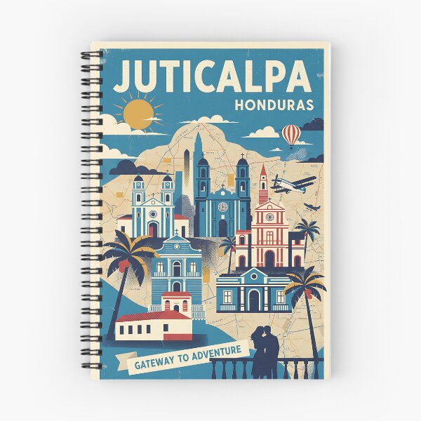 Item preview, Juticalpa Honduras 1950s Vintage Travel Tourism designed and sold by TravelersGems.