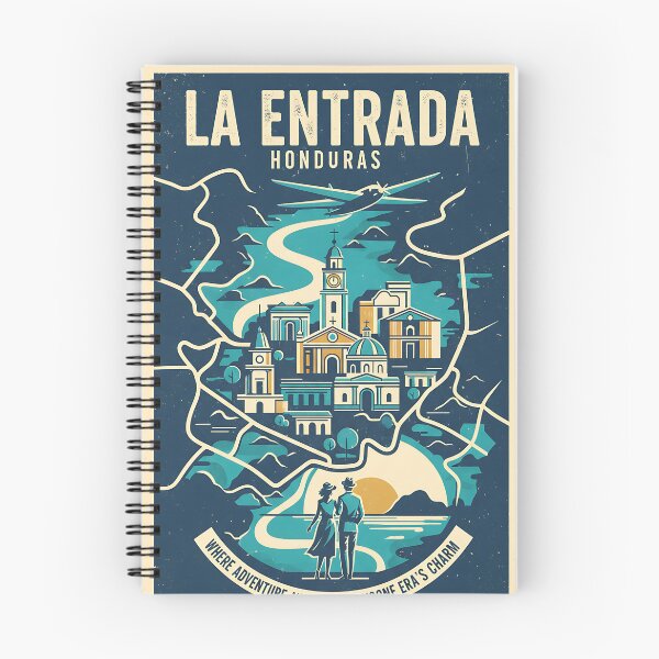 Item preview, La Entrada Honduras 1950s Vintage Travel Tourism designed and sold by TravelersGems.
