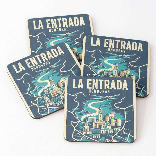 Item preview, La Entrada Honduras 1950s Vintage Travel Tourism designed and sold by TravelersGems.