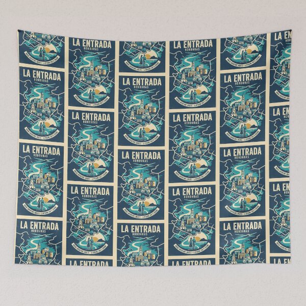 Item preview, La Entrada Honduras 1950s Vintage Travel Tourism designed and sold by TravelersGems.