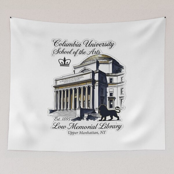 Item preview, Columbia University School of the Arts Low Memorial Library Ink Sketch designed and sold by EvergreenPark - Tee Studio.