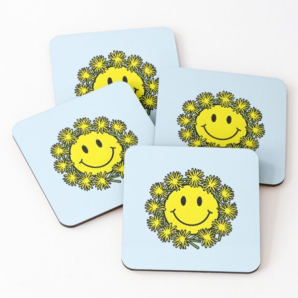 Item preview, Smilie in dandelions designed and sold by PrintLabStudio.