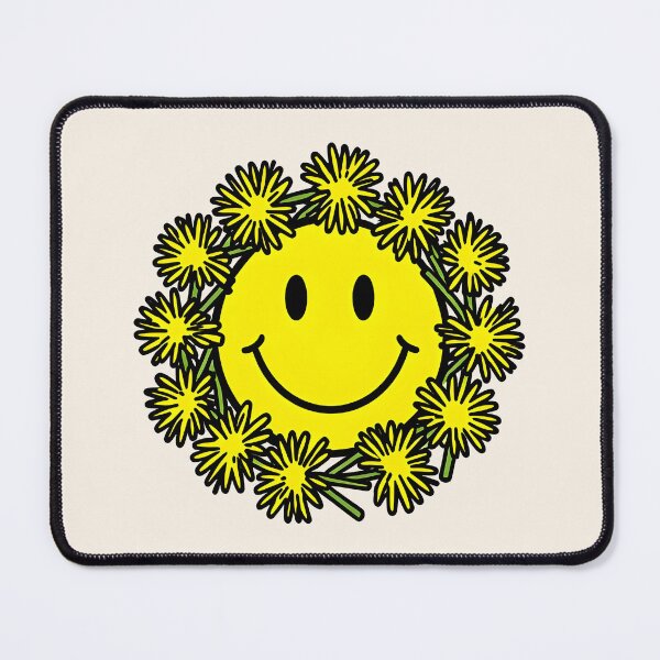 Item preview, Smilie in dandelions designed and sold by PrintLabStudio.